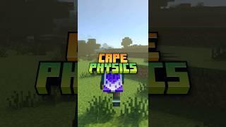 Cape Physics  #minecraft #bedrock #minecraftshorts #addons #animation #capephysics #alecstry