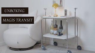 Unboxing｜Magis transit folding trolled|luxury furniture store near me