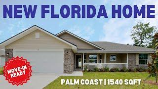 Palm Coast Home For Sale | 1540 SQFT 3 Bed/2 Bath