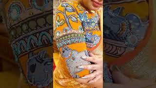 HANDPAINTED KALAMKARI BLOUSES latest collection in store now Deepthi Ganesh Label