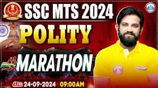 SSC MTS GK GS Marathon Class 2024 | SSC MTS Marathon Classes 2024 | Polity for SSC MTS By Naveen Sir