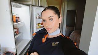 Flying to New York to grocery shop..... a flight attendant vlog