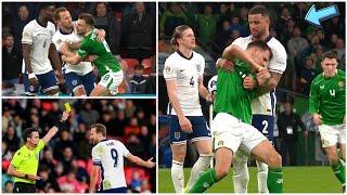 Kyle Walker dragged Jayson Molumby after Molumby clashes with Harry Kane in England vs Ireland