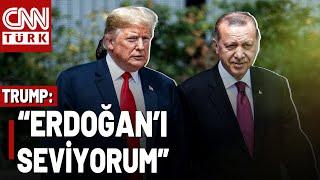 SON DAKİKA Trump’tan Dikkat Çeken Sözler: "Erdoğan İle İlişkimiz Çok İyi!"