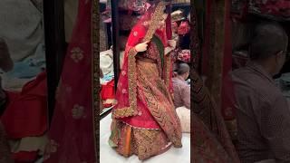 Finally started Bridal Lehenga Shopping in Chandni Chowk #shortsindia #shopping #bridal #viralvideo