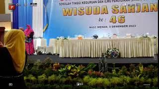 Wisuda Sarjana Ke 46 STKIP BUDIDAYA Binjai