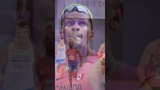 Ogando Surprises the World, Qualifies for Men's 200m Final at the Paris Olympics 2024 #shorts