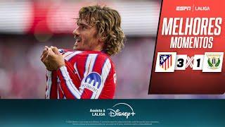 Com GOLAÇO e VIRADA de GRIEZMANN, Atlético de Madrid vence Leganés em LALIGA | Melhores momentos