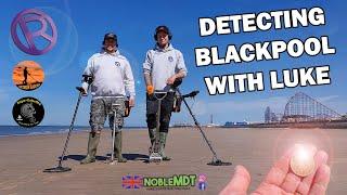 DETECTING BLACKPOOL WITH ANGLO DETECTING UNEARTHING OUR PAST | XP DEUS II | METAL DETECTING UK