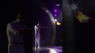 31 years ago at Barcelona 1992.   One of the most iconic Olympic cauldron lighting moments 