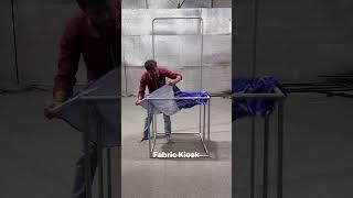 “Elevate Your Brand with a Fabric Kiosk: A Versatile and Stylish Solution!”