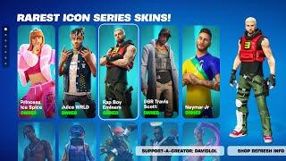 25 Rarest Icon Skins in Fortnite!