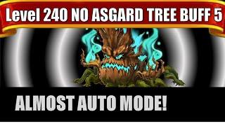 Level 240 NO Asgard Tree of Wisdom Buff 5 Root of Evil | Heidi Event Boss #herowars #herowarsweb