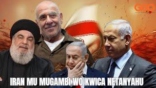 NETANYAHU YARUSIMBUTSE: MOTI YAFATIWE MU MUGAMBI WA IRAN|UMUYAHUDI YAKORANYE GUTE NA IRAN?