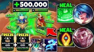 We created the most toxic heal comp in Arena... (WE'RE 100% UNKILLABLE)