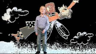 Ю.Мориц "Трудолюбивая старушка" - читает Гоша Иванов, 7 лет