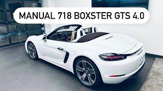 NEW 2024 Porsche 718 Boxster GTS 4.0 | MANUAL transmission | Walk Around |