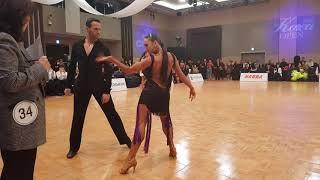 2018 Korea open   open amateur Latin  Salvo Sinnardi & Viktoriya Kharchenko ChaChaCha