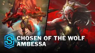 Chosen of the Wolf Ambessa Skin Spotlight - Pre-Release - PBE Preview - League of Legends