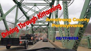 Driving Through Kittanning Pennsylvania  (2/17/2023)