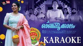 ഓണപൂക്കാലം | Onapookkalam Karaoke | Onam Song 2024 | Jinu Cap |  Shaiju Antony | Anu Thomas | Deny