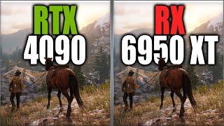 4090 vs 6950 XT Benchmark Tests - Tested 20 Games