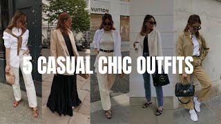 5 CASUAL CHIC OUTFIT IDEAS FOR IN-BETWEEN SEASON