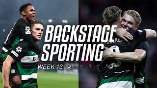 BACKSTAGE SPORTING WEEK 13 | Sporting CP x Man City & SC Braga x Sporting CP