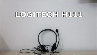 Logitech H111 headphones review!