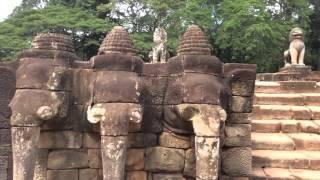 Elephant Terrace - Angkor Thom Temple.