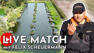 Live Match - Felix Scheuermann auf unbekanntem Gewässer