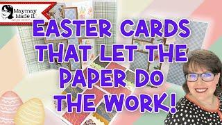 SCRAPBUSTER IDEA:Don’t have Easter Paper?  Use what you have!