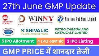 Stanley Lifestyles IPO | Vraj Iron And Steel IPO|Allied Blender And Distillers IPO|All IPO GMP Today