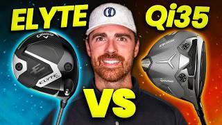 Callaway Elyte vs TaylorMade Qi35 | Ultimate Driver Battle 2025!