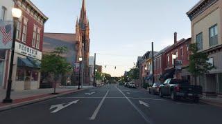 Driving from Milton to Riverside, Pennsylvania