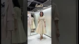 라인어디션#원피스#하객룩#나들이룩#165cm #ootd #fashion