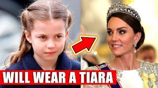 YOU WON'T BELIEVE IT! CATHERINE AND WILLIAM'S DAUGHTER PRINCESS CHARLOTTE WILL WEAR A TIARA