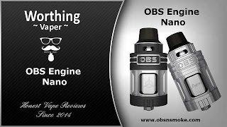 OBS Engine Nano RTA a real flavor tank