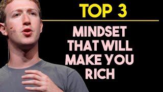 HOW TO BECOME RICH BY HAVING THESE 3 IMPORTANT MINDSETS