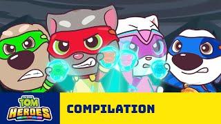 ️ Summer Fun With Talking Tom Heroes!  Cartoon Compilation