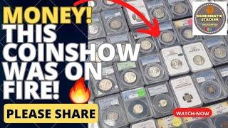 COINSHOW at Roseville was on FIRE ! #gold #silver #coinshow