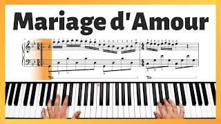 Mariage d'Amour - Paul de Senneville | Piano Tutorial