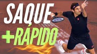 SAQUE de TENIS más RÁPIDO y POTENTE  (Trucos para TECNICA de SERVICIO)