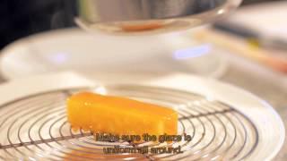 Laurent Lemal - Half-smoked zander glazed with carrots and citrus