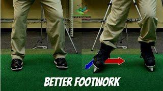 Forensic Golf Lesson: Improved Footwork| Doc Blade Forensic Golf Instructions