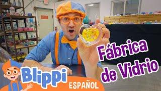 Blippi visita una Fábrica de Vidrio| Blippi Español | Videos educativos para niños | Aprende