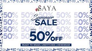 SAYA Cothing Store | 𝐒𝐮𝐦𝐦𝐞𝐫 𝐒𝐚𝐥𝐞'𝟐𝟑 𝐮𝐩𝐭𝐨 𝟓𝟎% 𝐎𝐟𝐟‼️