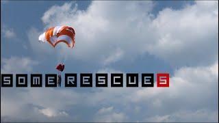 SOME RESCUES IN ACRO PARAGLIDING - THEO DE BLIC