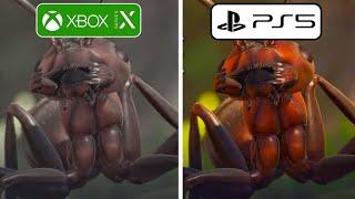 Empire of the Ants PS5 vs Xbox Series X Graphics Comparison