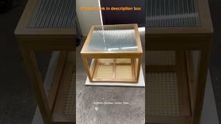 Aesthetic Bamboo Center Table #aesthetic #bamboo #centertable